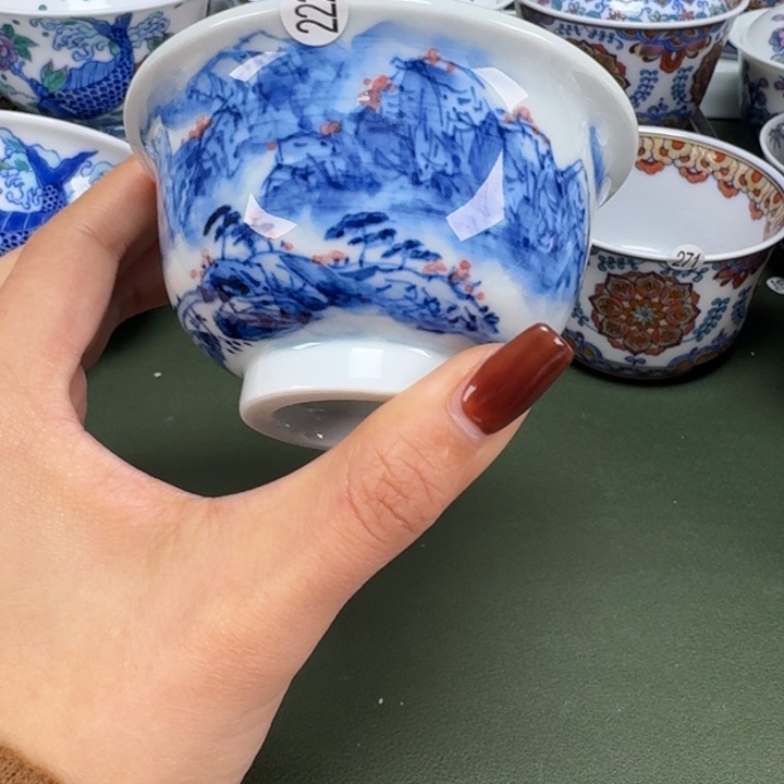 沙沙手工手绘茶具222