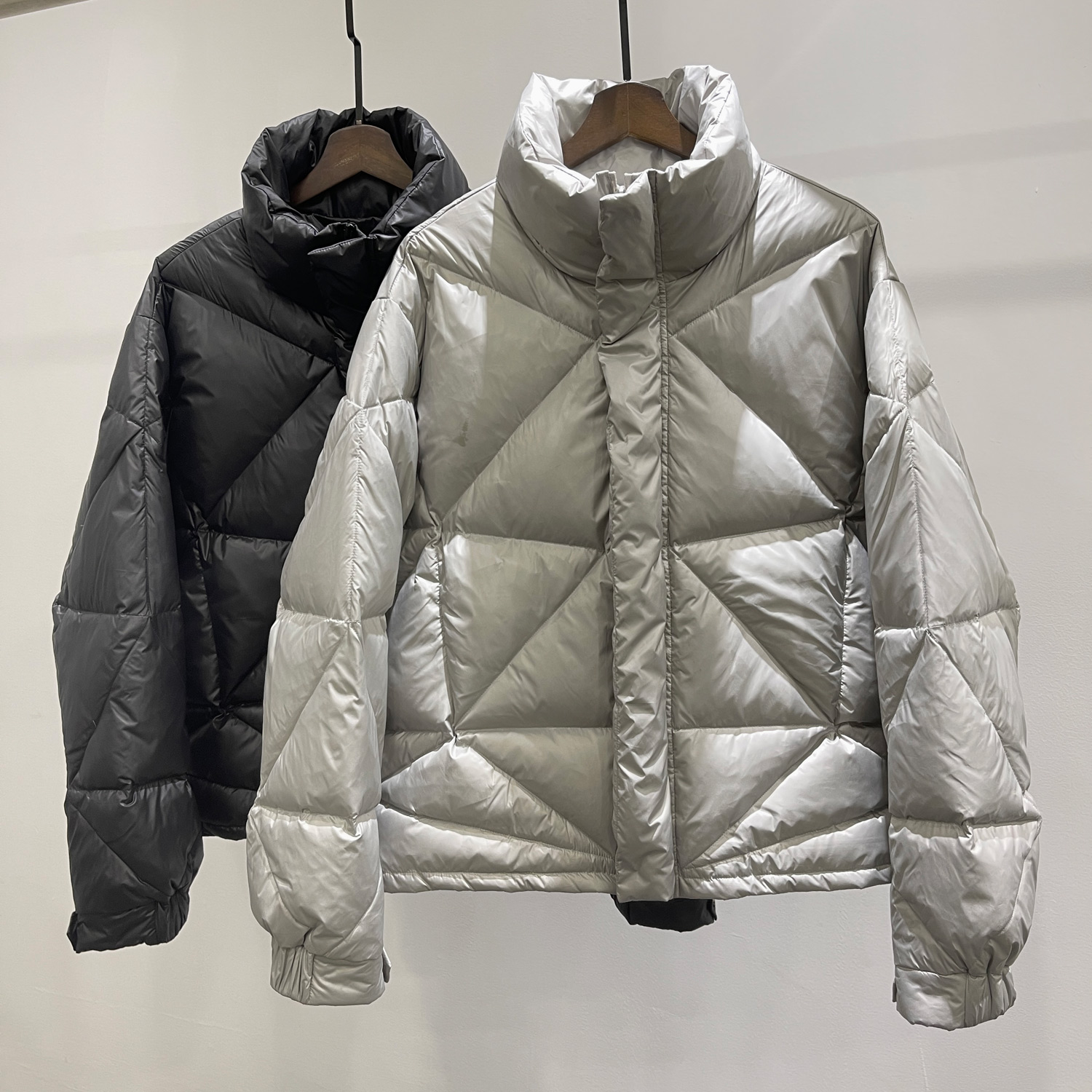 现货冬季时尚百搭立领羽绒服潮牌INS韩版休闲宽松简约保暖外套