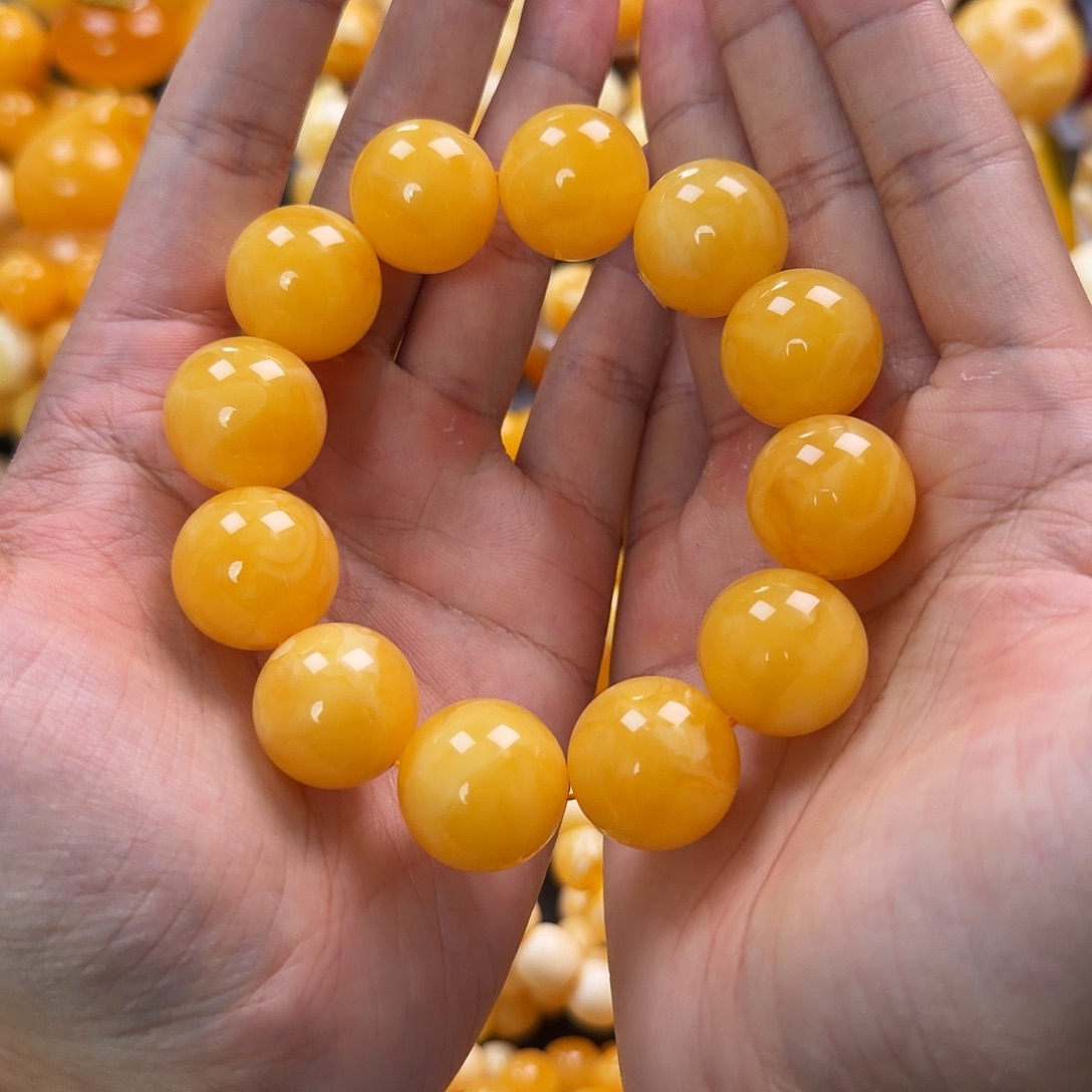 琥珀未镶嵌珠宝奇石20mm同料