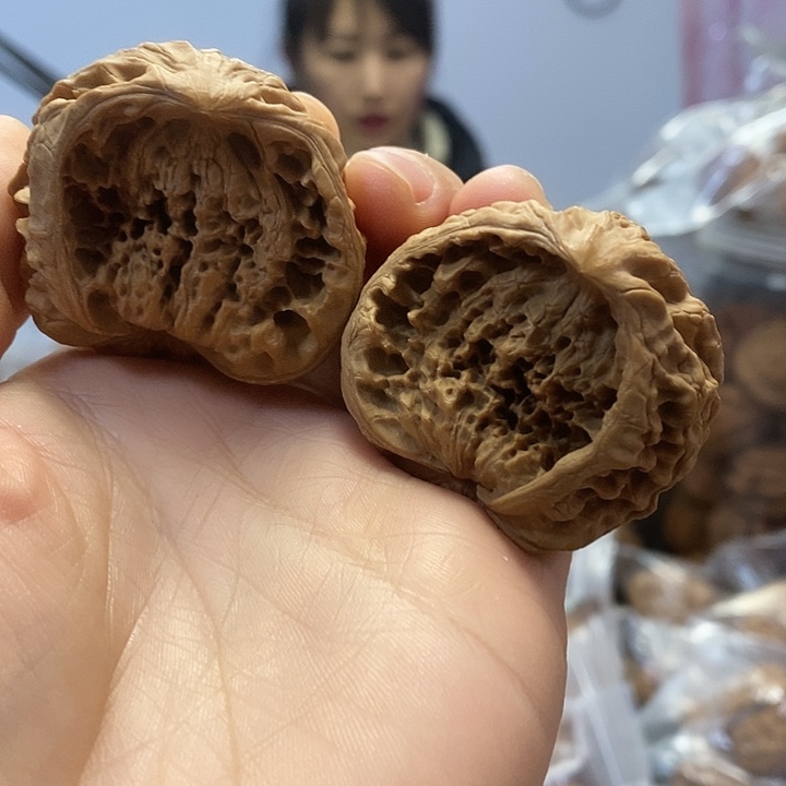 文玩核桃把件42蛇头