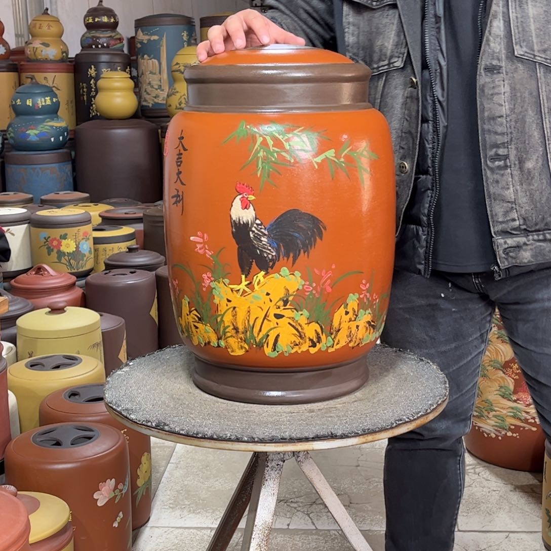 紫砂茶叶罐茶叶罐