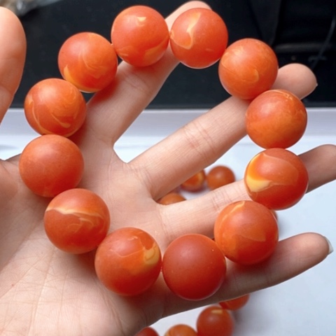 未镶嵌颈饰蜜蜡手串87