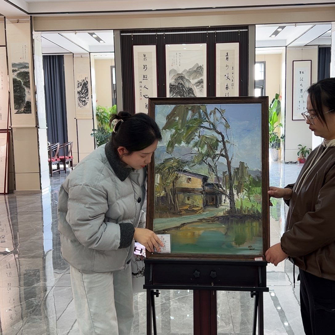 油画书画院书画作品