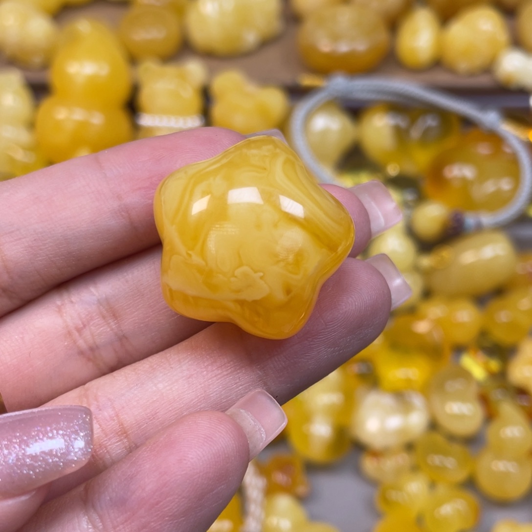****6琥珀未镶嵌珠宝奇石