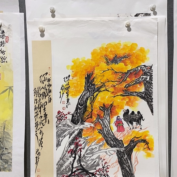 国画手写手绘作品320