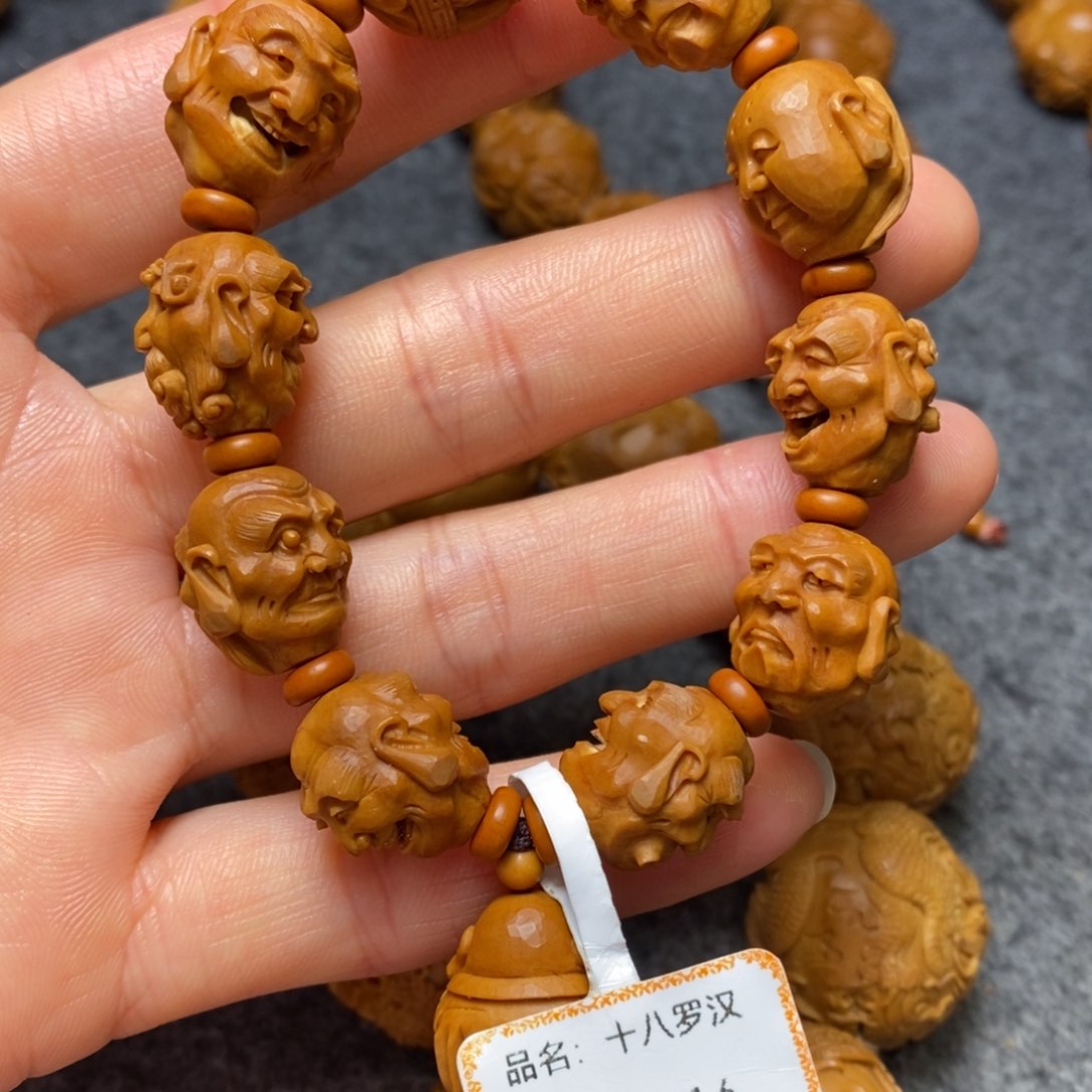 橄榄核手串/手链罗汉