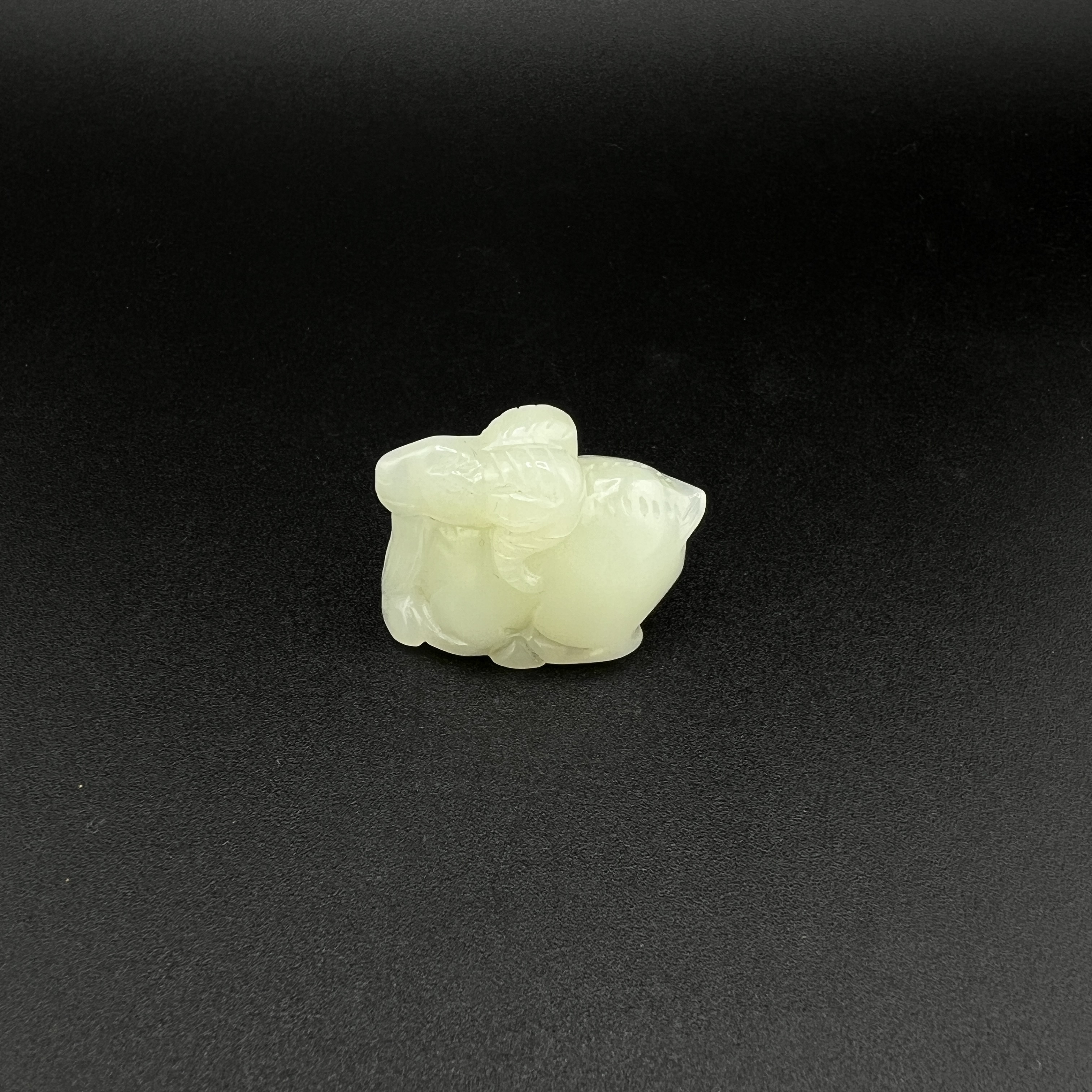 "民国和田玉羊/ DL059906/ 古玩/收藏/德州文物"