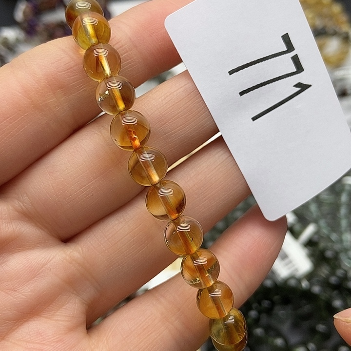 水晶手链未镶嵌手串