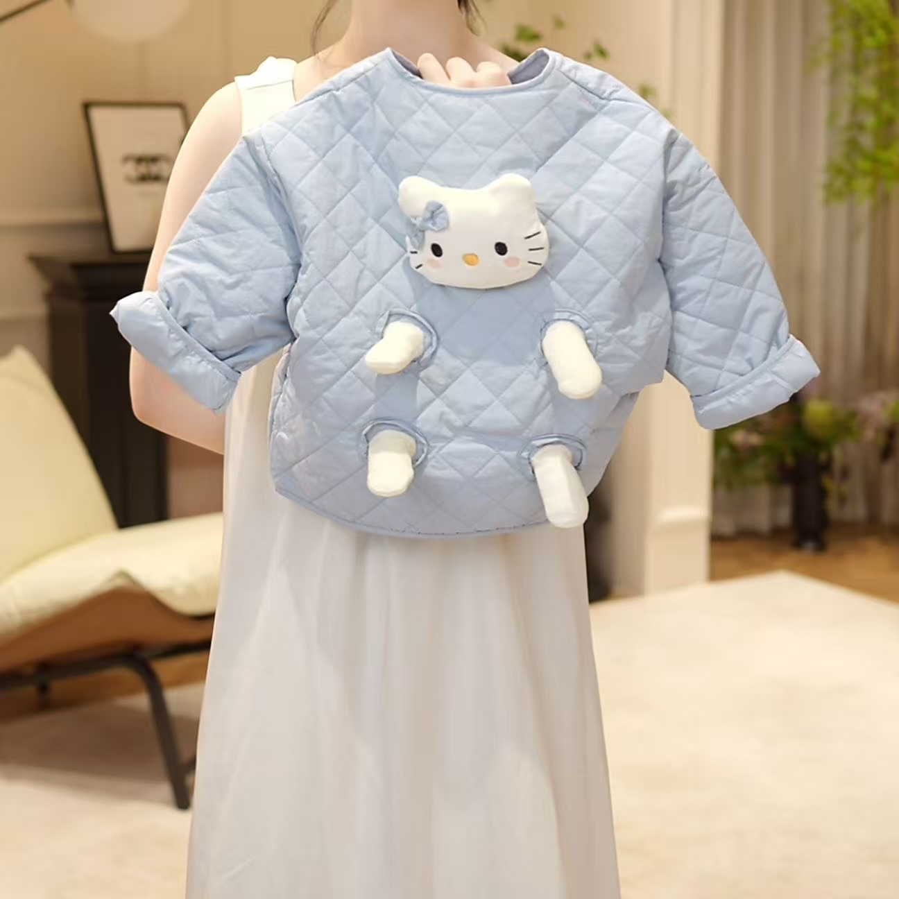 【现货】女童2025冬季新款洋气韩版卡通加棉外套LY217