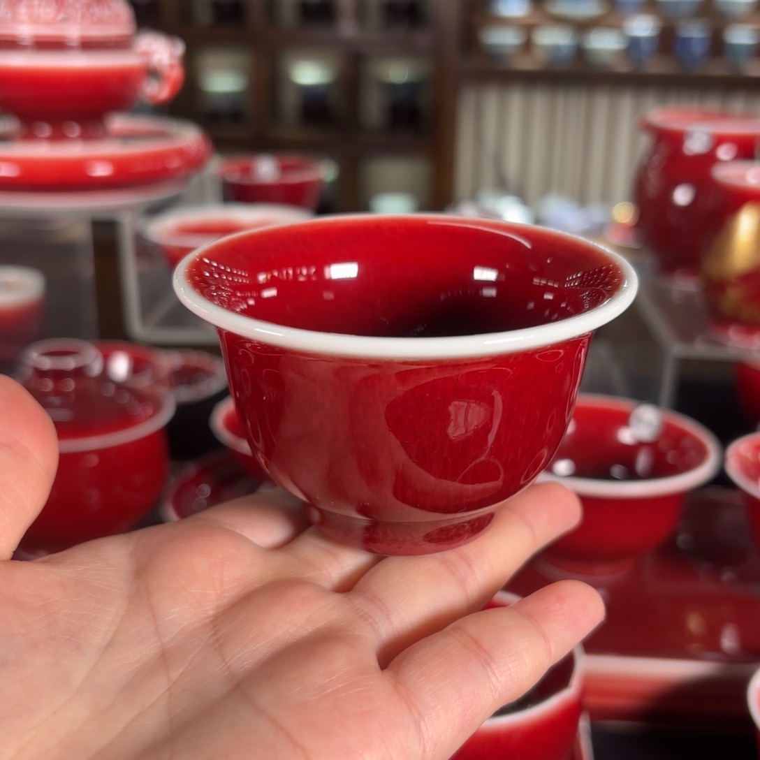 杯子景德镇高温原矿杯