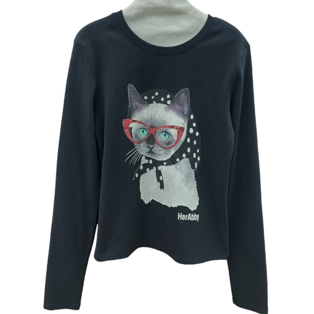 秋冬南油新款小众爆款长袖圆领修身上衣88071