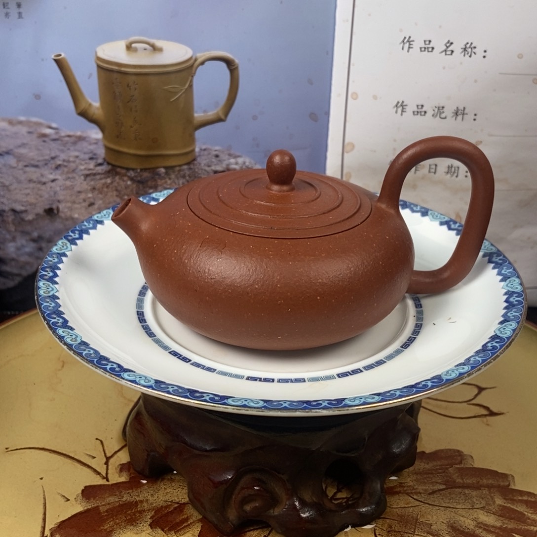 紫砂茶壶全手150容量宜兴紫砂壶