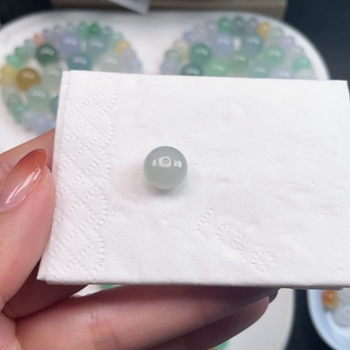 【闪购商品】定制翡翠未镶嵌琴**价，