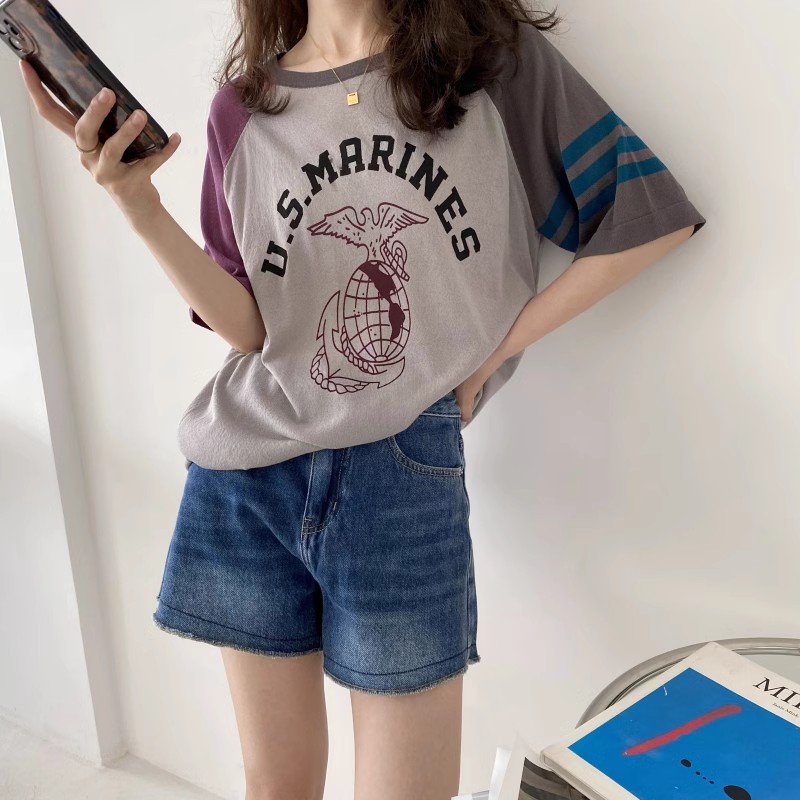 牛仔短裤【默认微瑕 介意勿拍】