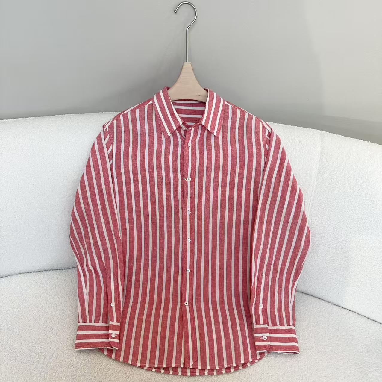 高级感经典条纹衬衫YS2501565