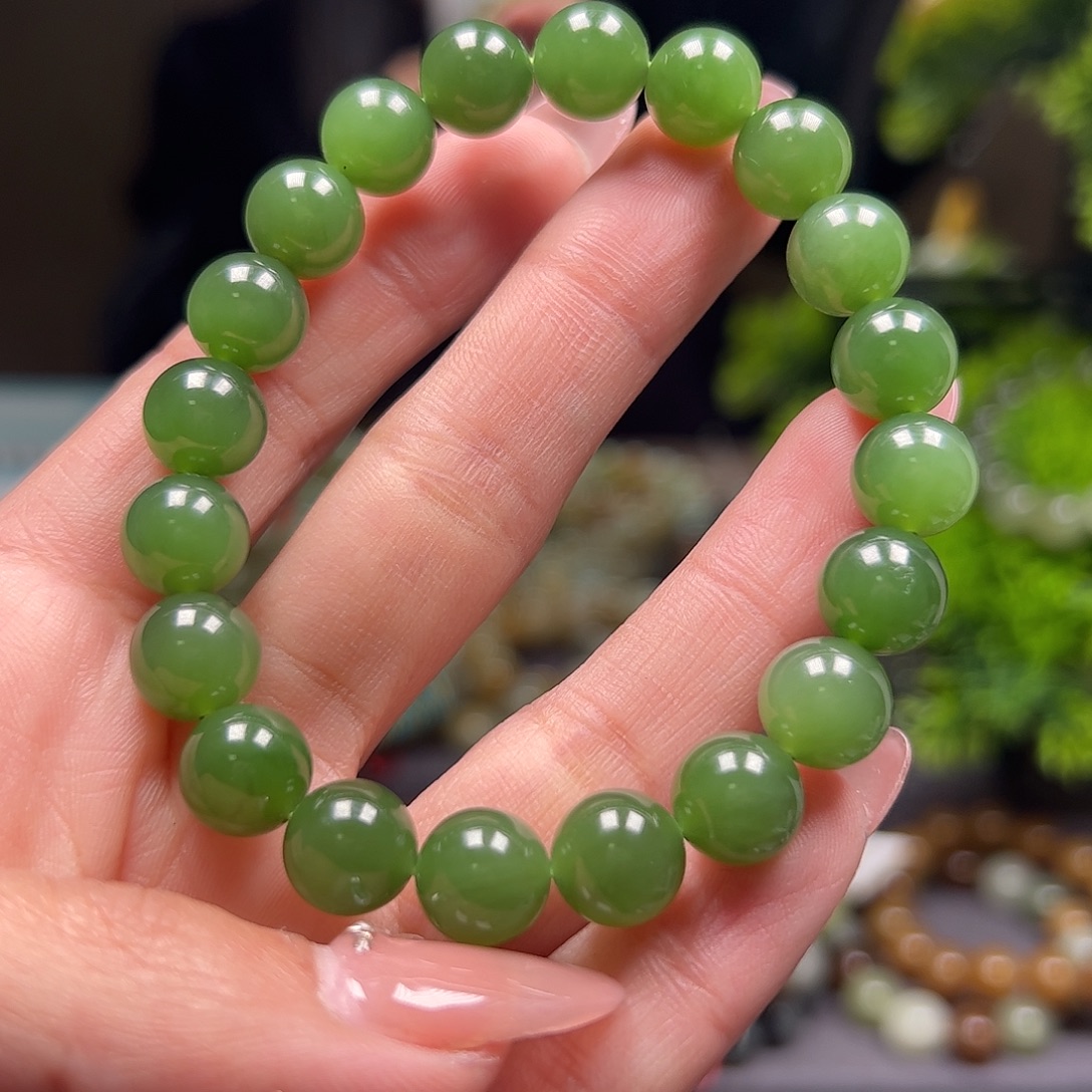 和田玉未镶嵌手串