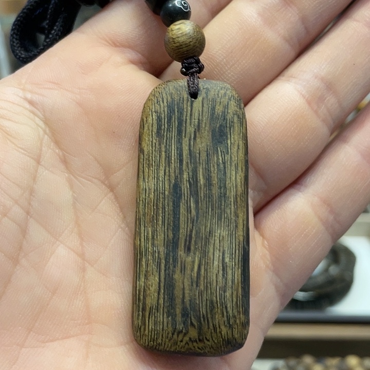 沉香吊坠奇楠挂件红油老料