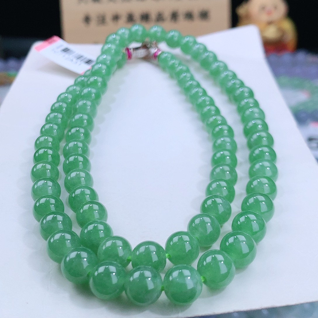 翡翠手链未镶嵌卡7.2-7.8