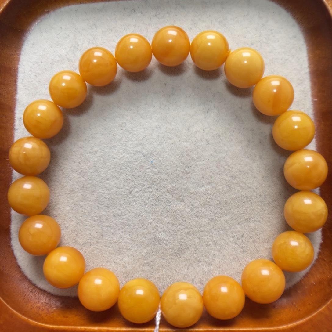 蜜蜡未镶嵌手串蜜蜡