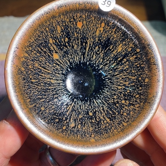 茶盏龙窑柴烧官帽器型9.1口径