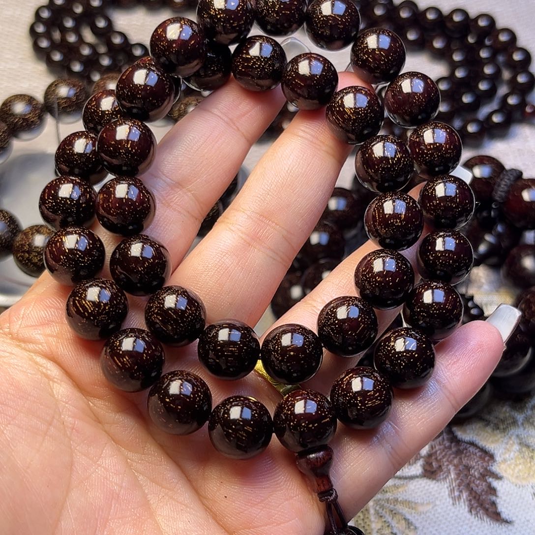 檀香紫檀（小叶紫檀）1.2 36颗满天星