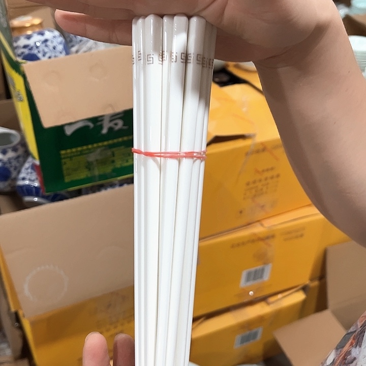 瓷片陶瓷筷子十双，包邮