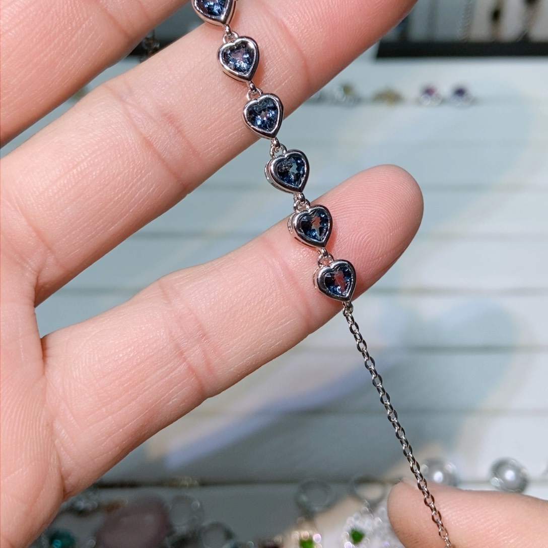 绿水晶戒指银S925镶嵌