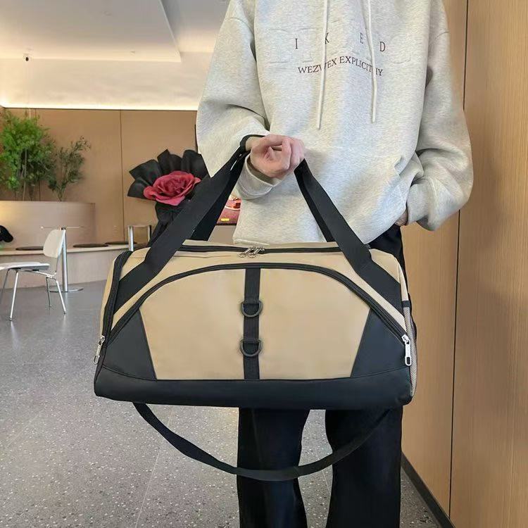 新款户外出差旅行包大容量待产学生住宿行李袋干湿分离运动健身包