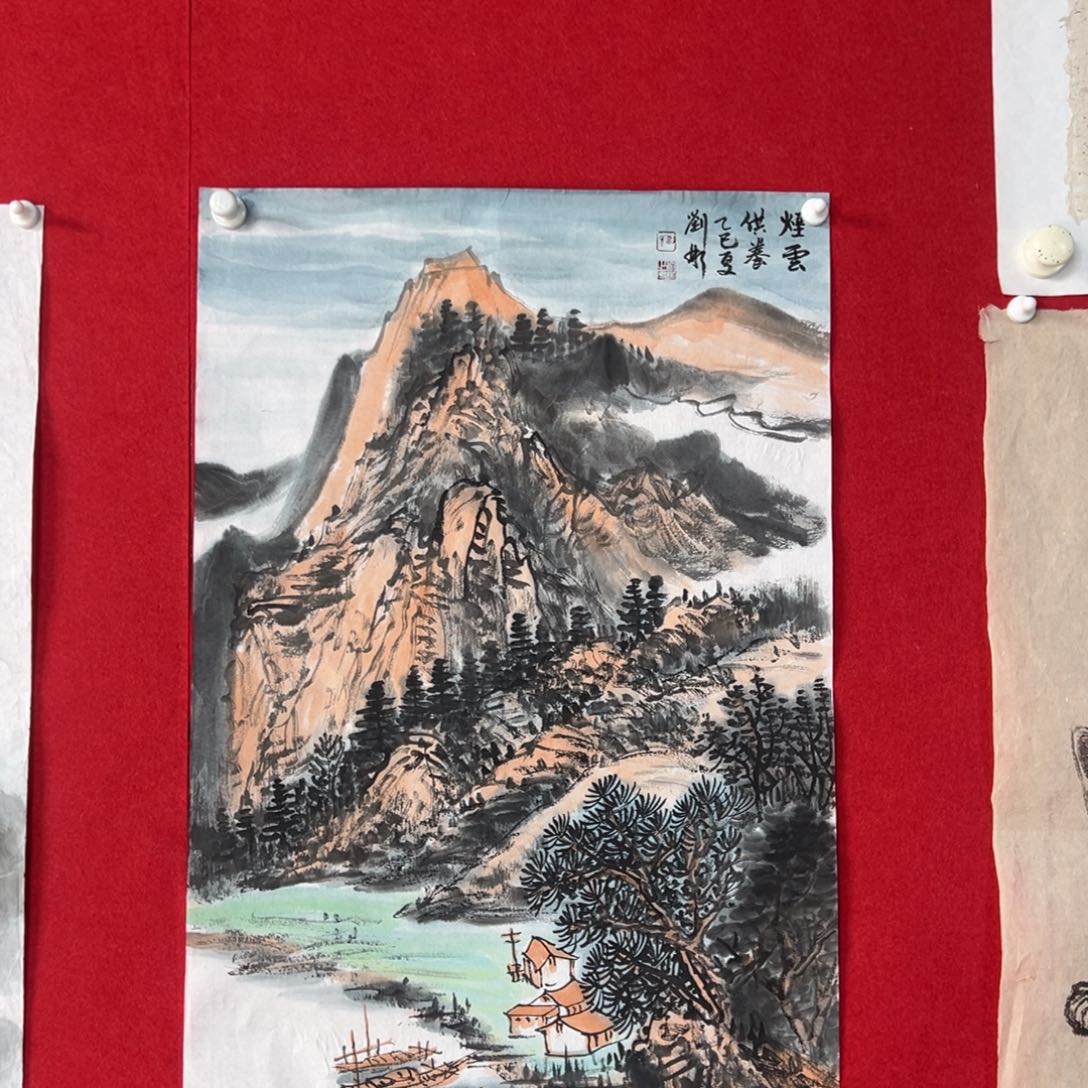 国画绘画国画作品