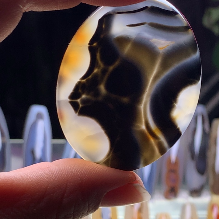 玛瑙/玉髓颈饰未镶嵌156