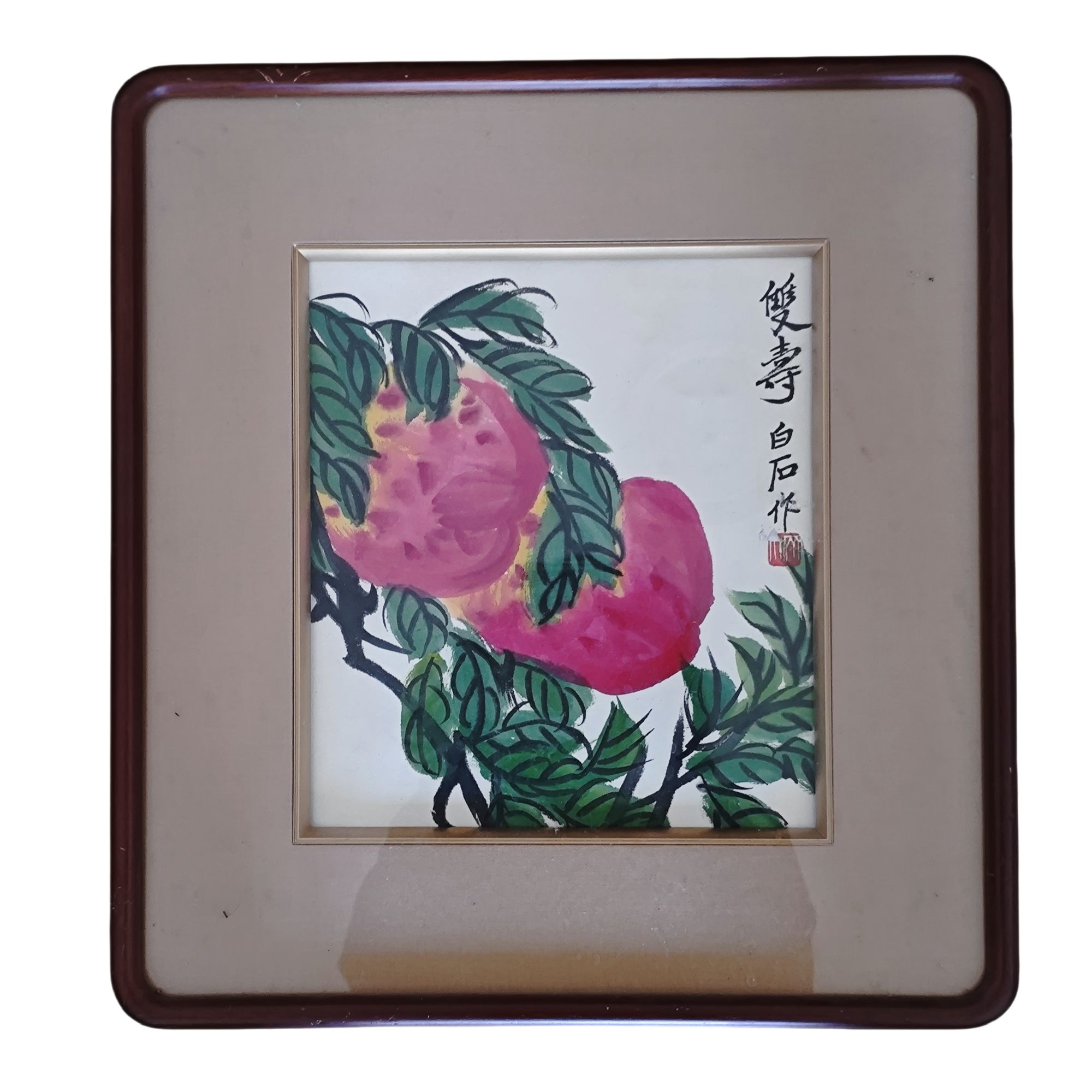 E114 QBS  水果 带框尺寸42*44  画心尺寸28*24