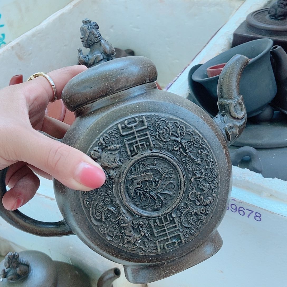 茶壶紫砂宜兴紫砂全手工制作