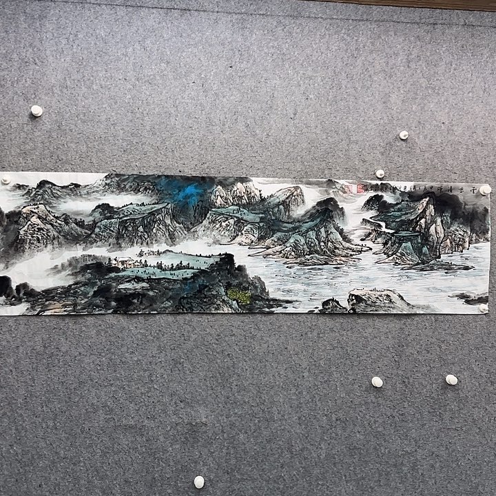 书法作品多次参加