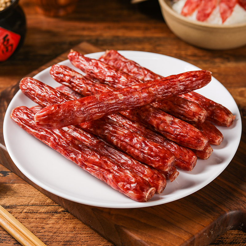 *赠送一包腊多滋广式风味香肠正宗特产广味甜咸糖酒腊肠香肠腊味