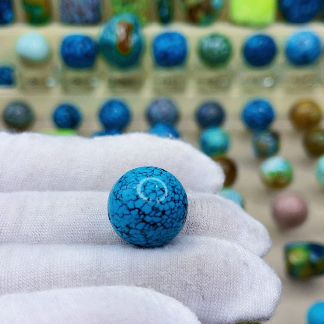 未镶嵌绿松石颈饰尺寸卡15.5