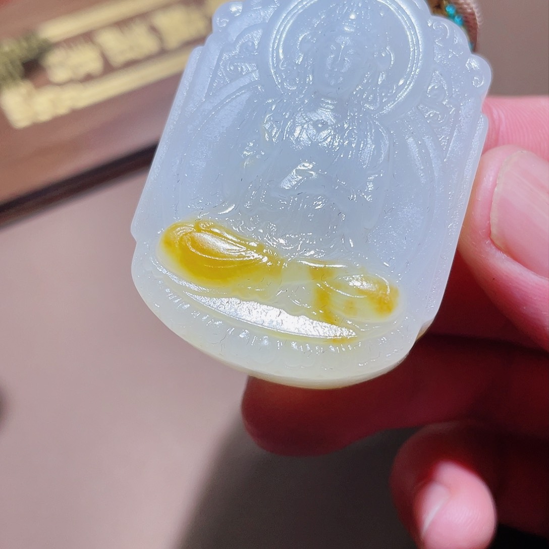 和田玉颈饰未镶嵌d 1