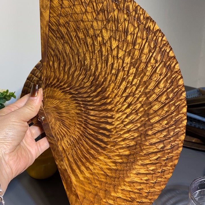 金丝楠金丝楠木扇子