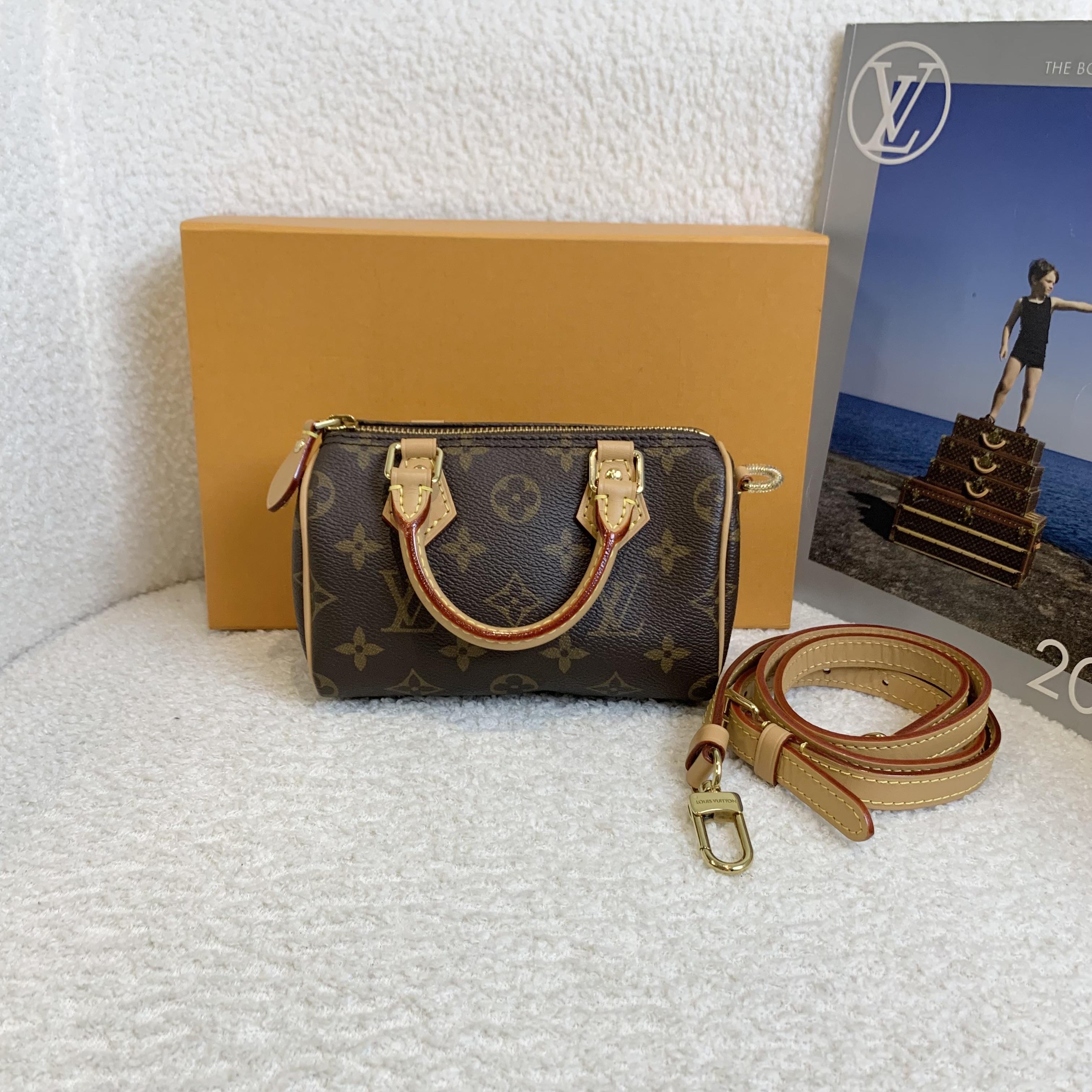 99新 LV 壹臻/老花speedy nano 23年 /41380065