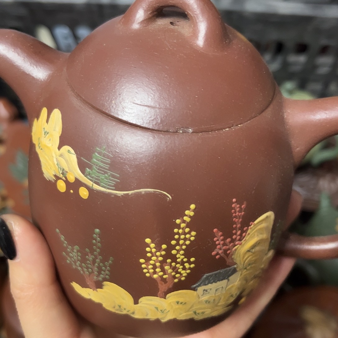 紫砂茶壶微瑕疵处理