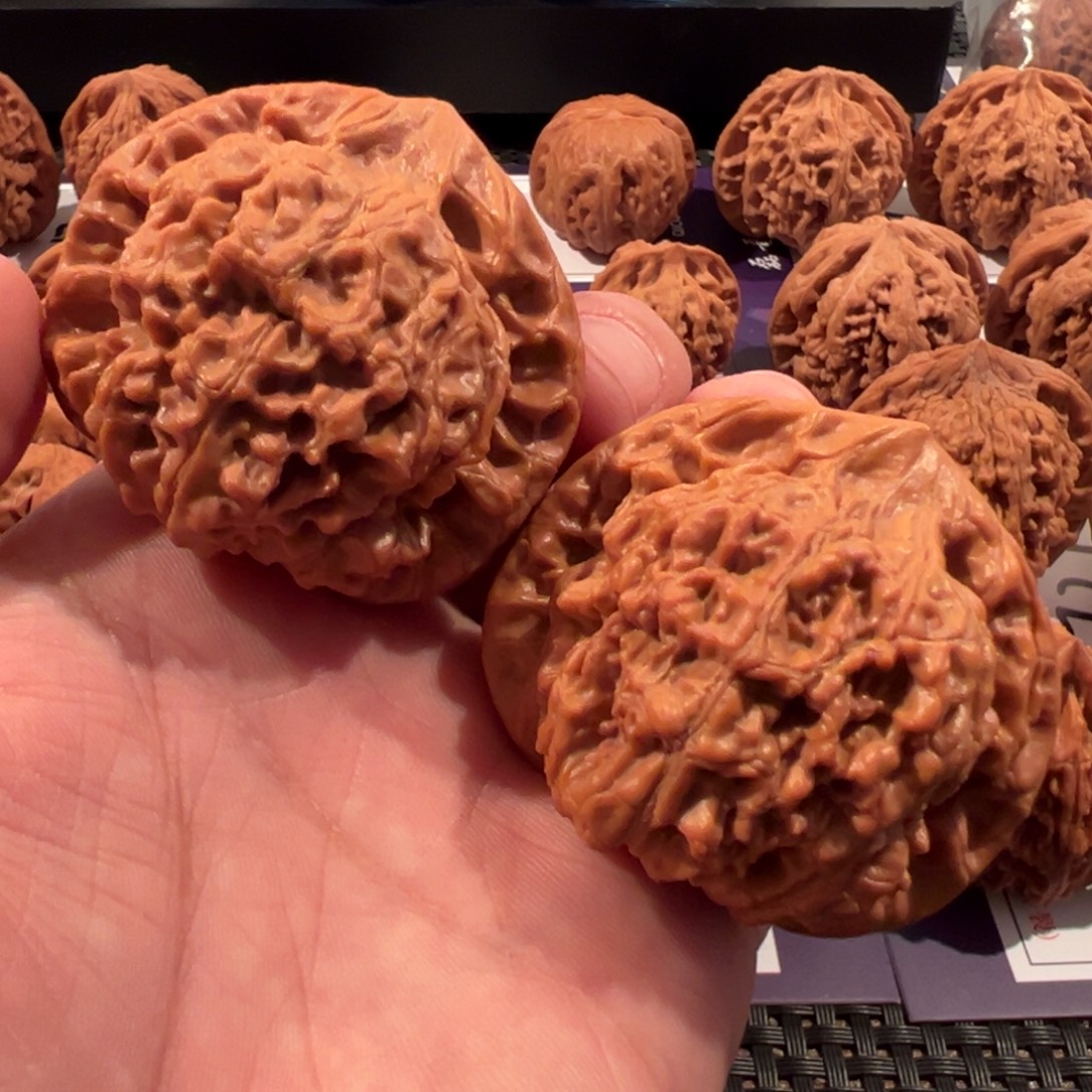 为***天文玩核桃把件官帽49