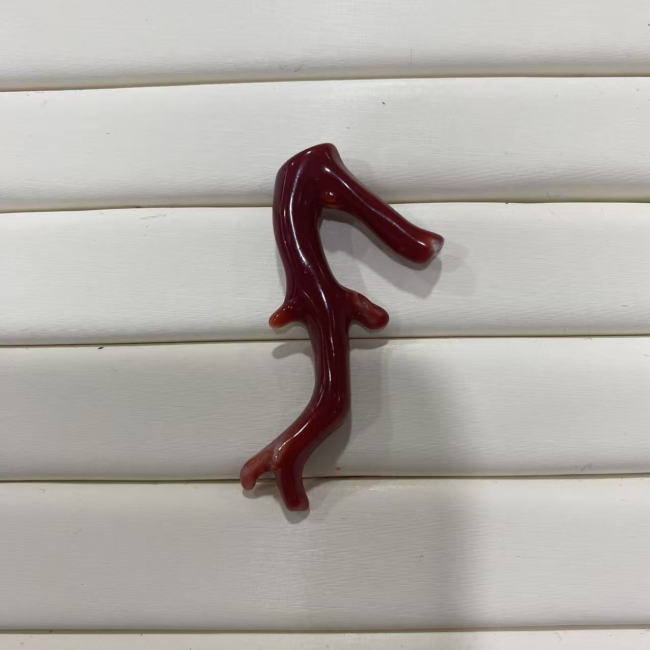 【假一罚四】 天然红珊瑚原枝吊坠 