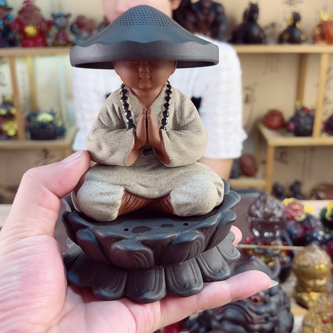 紫砂茶宠紫陶树脂茶宠摆件