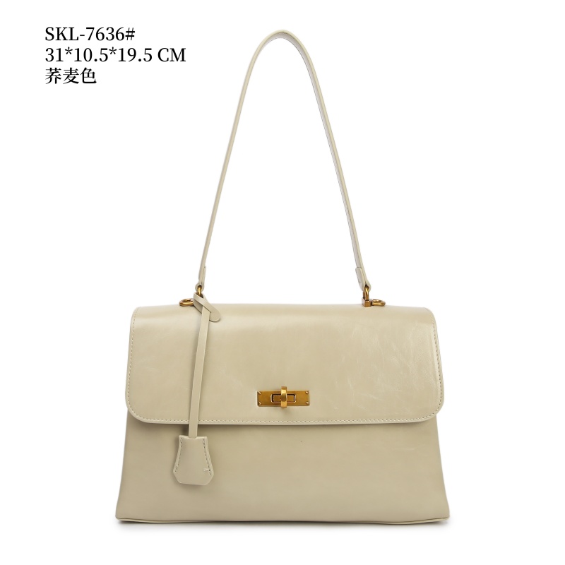 佑一【RAIN.CUN】SKL-7636-荞麦色轻奢时尚百搭气质女包