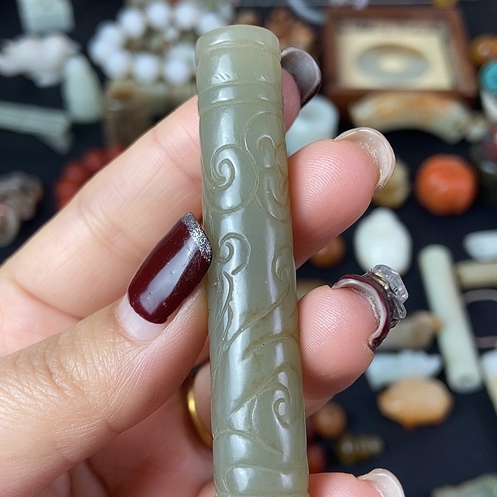 和田玉（糖玉）挂件未镶嵌