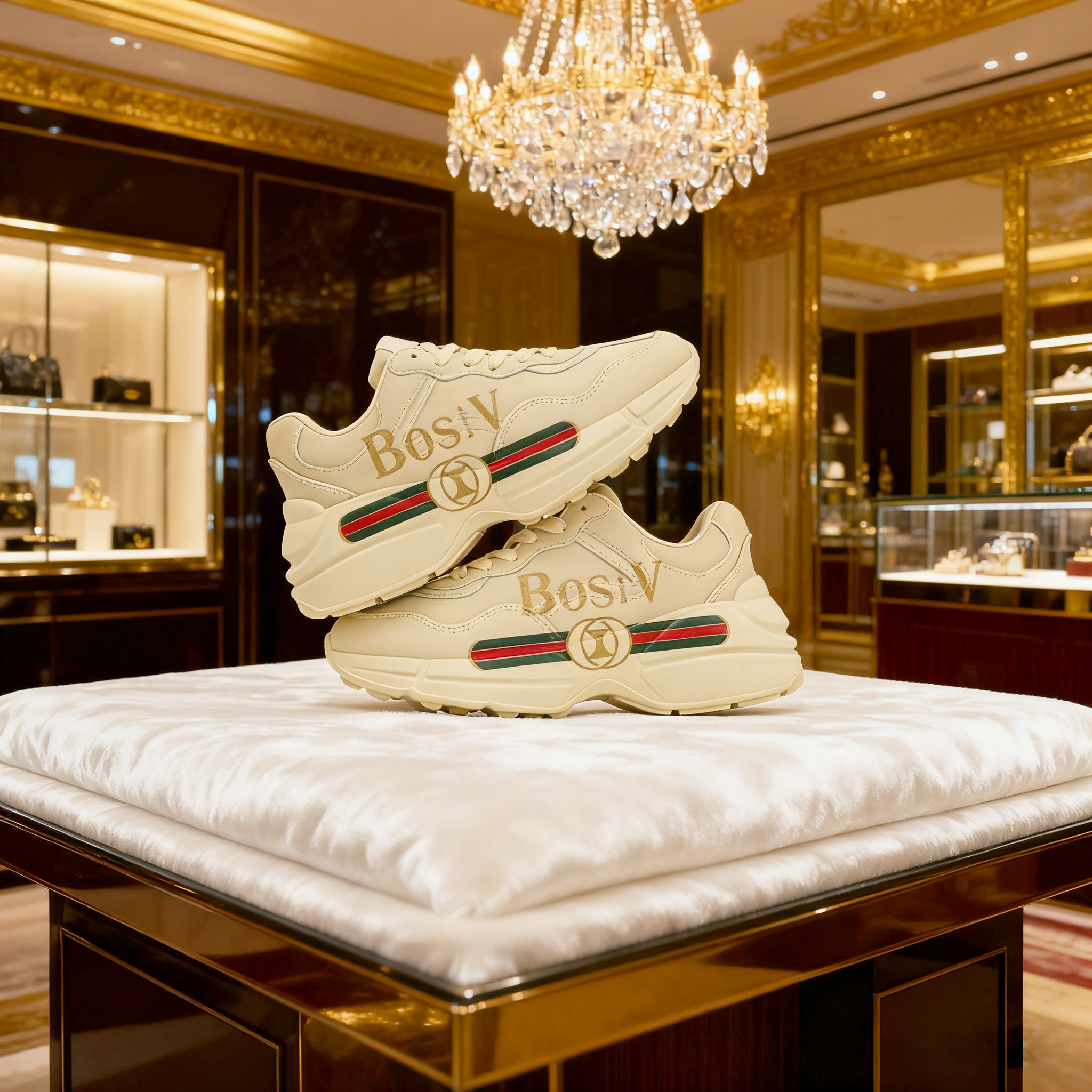 2026冬季新款Bosi Vaesacr波斯瓦萨奇轻奢时尚百搭休闲老爹鞋