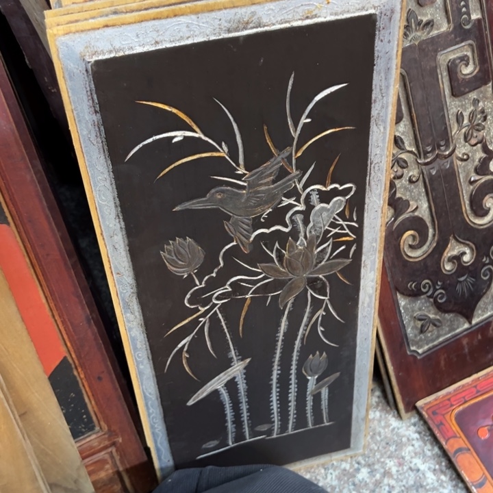 【闪购商品】香榧木了*木雕花板艺术