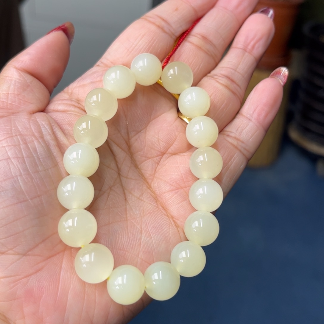 和田玉手链未镶嵌