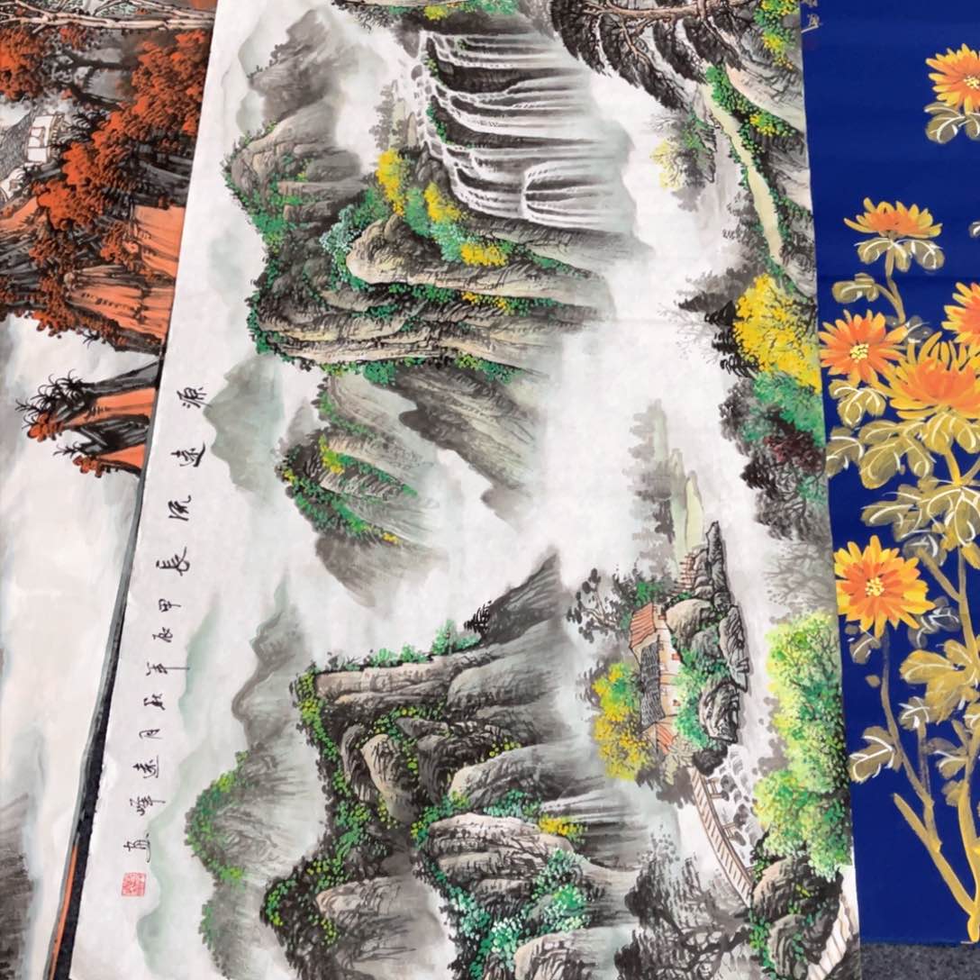 国画处理作品看好再拍哦