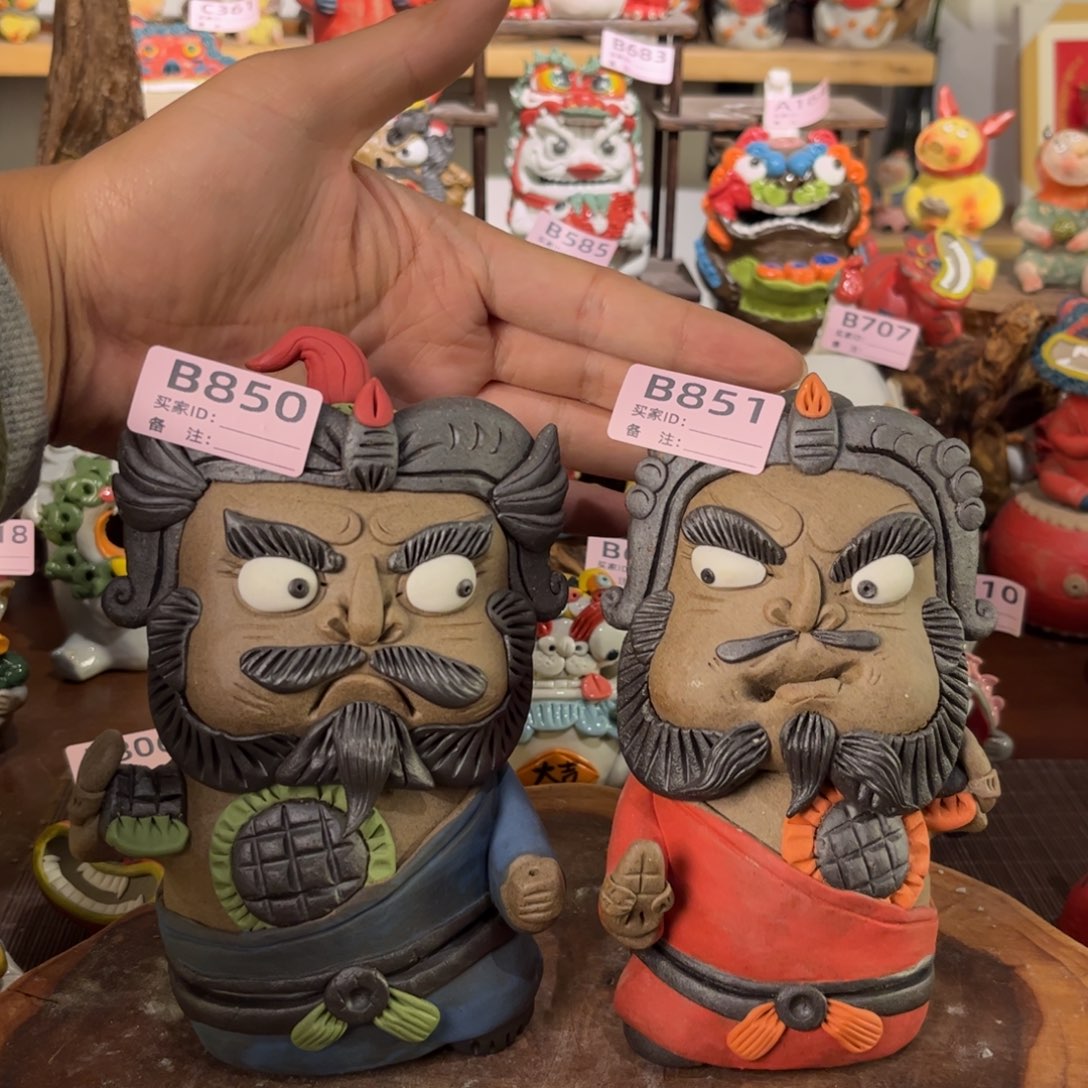 泥塑纯手工茶宠摆件