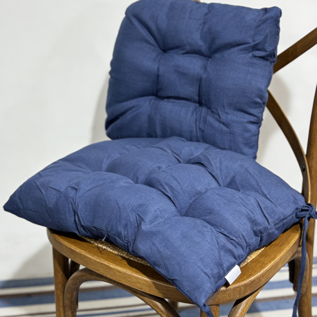 海军蓝阳离子高级躺椅坐垫发一套40✖️40➕40✖️50